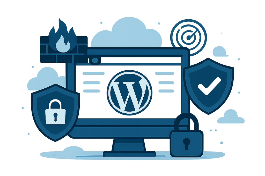 Symboliczne zabezpieczenie strony WordPress przed atakami cybernetycznymi